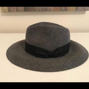 NWT French Connection Tally Felt Trilby Hat